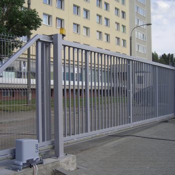 Ворота откатные промышленные